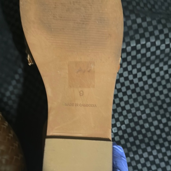 Madewell Women's Brown Woven Leather Flats - Picture 2 of 7